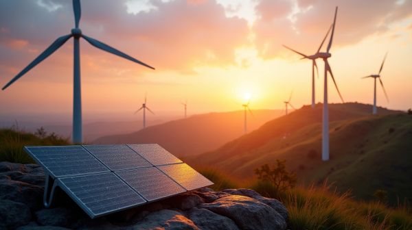L'énergie renouvelable comme clé pour une économie durable